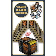 Panini Fifa World Class Koleksiyon Futbolcu 2024 Sticker Çıkartmaları + 16 Paket 80 Adet Sticker