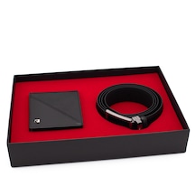 Pierre Cardin Deri Cüzdan & Kemer İkili Set Pc2209k-2044c2g Siyah