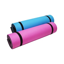 8mm Plates Yoga Mat Minderi 55x170cm Go-53-vice 02579 Çok Renkli