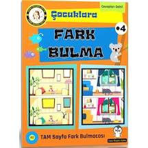 Çocuklara Fark Bulma Kitabı Tam Sayfa