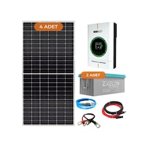 Yapı Solar 4 Kw Hazır Tak Çalıştır Solar Enerji Paketi