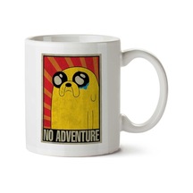 Adventure Time No Adventure Soviet İki Tarafı Baskılı Kupa Bardak Çok Renkli