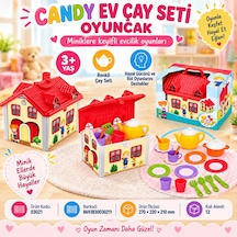 03021 Ev Çay Seti Oyuncak Kırmızı
