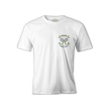 Tenis - Sports Club Logo Beyaz Erkek Tshirt