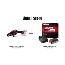 Einhell Set-18 GE-PS 18/15 Li Bl - Solo Akülü Dal Budama Testeresi + Einhell 18V 2.5AH Pxc Starter Kit Akü & Şarj Cihazı