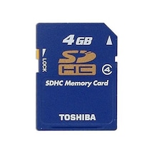 Toshiba 4 GB Class 4 SDHC SD Hafıza Kartı
