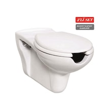 Creavit Bedensel Engelli Asma Klozet 1.kalite Bd320.02 + Engelli Yavaş Kapanan Kapak 2'li Set Beyaz Creavit Bedensel Engelli Asma Klozet 1.kalite Bd320.02 + Engelli Yavaş Kapanan Kapak 2'li Set Beyaz