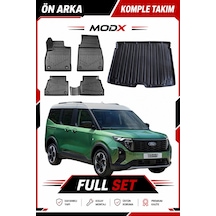 Toyota Yaris 2006-2012 Universal Havuzlu Paspas Takımı Krom