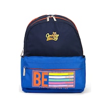Cambridge Polo Club Be Happy Ön Cepli Unisex Çocuk Anaokulu Çantası Lacivert