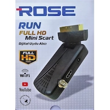 Rose Run Full Hd Scart 2 In 1 Uydu Alıcısı
