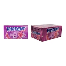 Vivident Xylıt 45 Dakika Ahududu Aromalı Şekersiz Sakız 26 G X 18 Adet