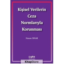 Kişisel Verilerin Ceza Normlarıyla Korunması - Hasan Sınar - Der Yayınları
