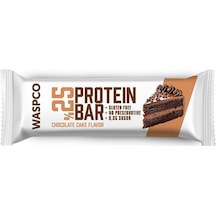Waspco Bitter Çikolata Kaplı Çikolatalı Kek Aromalı Protein Bar 36G x 1 Adet