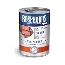 Bosphorus Sığır Etli Yetişkin Kedi Maması 6 x 415 G