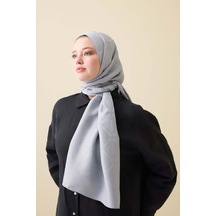 Imannoor İman I Baklava Gri Ramy Jakar Şal 70x190 Gri