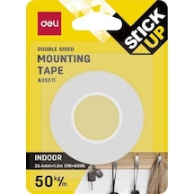 Deli A35011 Montaj Bandı 25.4mmx1.5m Blister