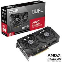 Asus Dual Radeon RX 7600 XT OC Edition 16 GB 128 Bit Ekran Kartı