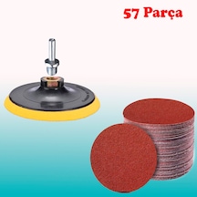 Cırt Zımpara Seti 115 MM - 57 Parça