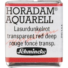 Schmincke Horadam Aquarell Artist Sulu Boya Transparent Red Deep Yarım Tablet