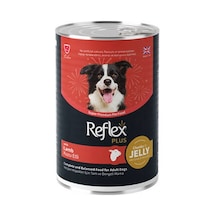 Jöle İçinde Et Parçacıklı Kuzu Etli Yetişkin Köpek Konservesi 400 Gr