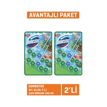 Domestos Wc Blok 2'li Çam Ferahlığı 2x100 G - 8 Adet Tarı