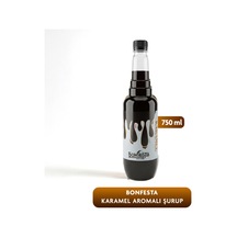 Bonfesta Karamel Aromalı Kahve ve Kokteyl Şurubu 750 ML