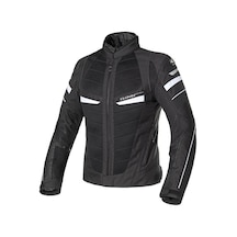 Clover Rainjet-2 Wp Korumalı Motosiklet Montu Siyah Beyaz