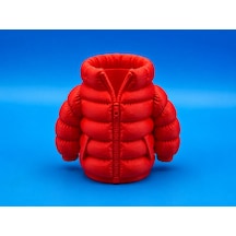 3d Baskı Şişme Mont Kalemlik - Masaüstü Organizer-kırmızı Çok Renkli
