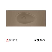 Realstone Avocado Etajerli Granit Lavabo 70 50cm Cappuccıno Belirtilmemiş