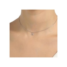 925 Ayar Gümüş Minik Güneş Kolye 531449789
