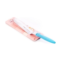 Creme Home Turkuaz Kıvrık Pasta Paleti 19 Cm