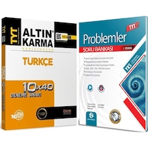 Altın Karma Tyt Türkçe Deneme Ve Bilgi Sarmal Problemler Soru Bankası Seti 2 Kitap