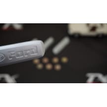 Ford Logo Krom Metal Paspas Vidalı Logo 4 Lü Set