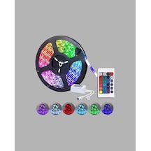 Smart - 243 - Şerit Led Işık Uzaktan Kumandalı, Usb Girişli, - Muratech - Müzik Modlu