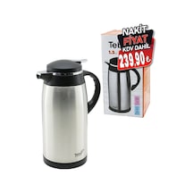 Teba 1.3l Çelik Termos Cam İç Kısım