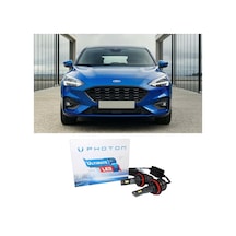 Ford Focus 4 Led Xenon Kısa Far Ampulü H7 Ultimate 9500 Lumens Yeni Seri Beyaz 2019+