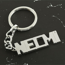 Necmi - 164 - - Kmrsfres - İsimli Anahtarlık Çok Renkli