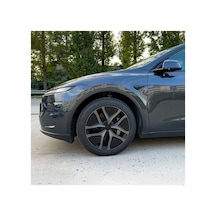 Red Lion Parts Tesla Model Y Juniper Uyumlu 19 İnç Görünüm Jant Kapağı Seti Siyah Koyu Gri