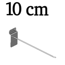 20 Adet 10 Cm Kanallı Pano Kancası, Bijuteri Aksesuar Askı, Kanca