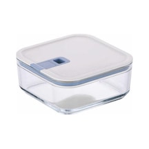 Neoflam Perfect Seal Kare Cam Saklama Kabı 1100 ML Beyaz