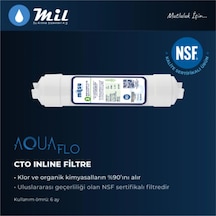 AquaFlo Kapalı Kasa Cihazlar Için 3. Aşama 12" Cto Ön Filtre