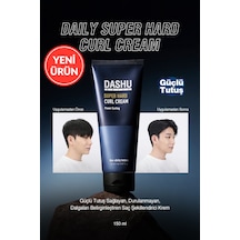 Güçlü Tutuşlu, Durulanmayan, Dalgaları Belirginleştiren Saç Kremi Dashu Daily Super Hard Curl Cream