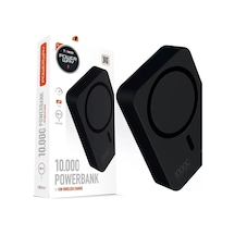 Powerway 10.000mah Pd15w Magsafe Kablosuz Wireless Taşınabilir Şarj Cihazı Siyah Powerbank Txm10 Powerway 10.000mah Pd15w Magsafe Kablosuz Wireless Taşınabilir Şarj Cihazı Siyah Powerbank Txm10