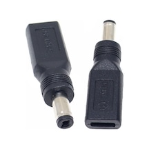 4321 Type C To Dc 5v Pd 5.5 2.1mm Power Şarj Çevirici Dönüştürücü