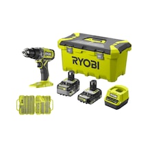 Ryobi RRPD18-252TA127 1x5Ah 1x2Ah Çift Akülü Darbeli Matkap