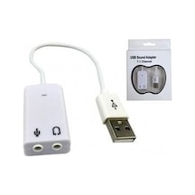 Class Kablolu Usb Ses Kartı Usb Sound Adapter 7.1 Channel