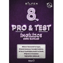 8. Sınıf Pro&test İngilizce Soru Bankası