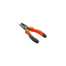 Pense Turuncu Gri Saplı 7 İnç - 180mm 5224