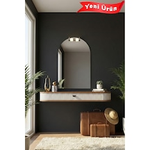 Vera Dresuar Ceviz Mdf Kapak Beyaz