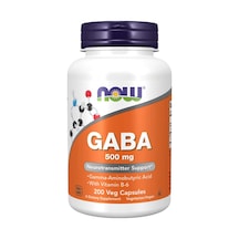 Now Foods Gaba Neurotransmitter Support 500 Mg 200 Kapsül